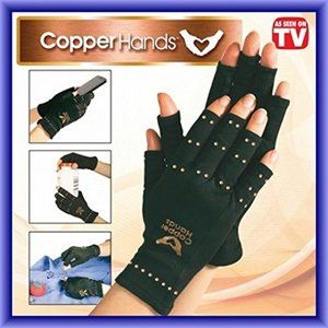 2 pair As Seen on Tv Copper Hands Arthritis gloves